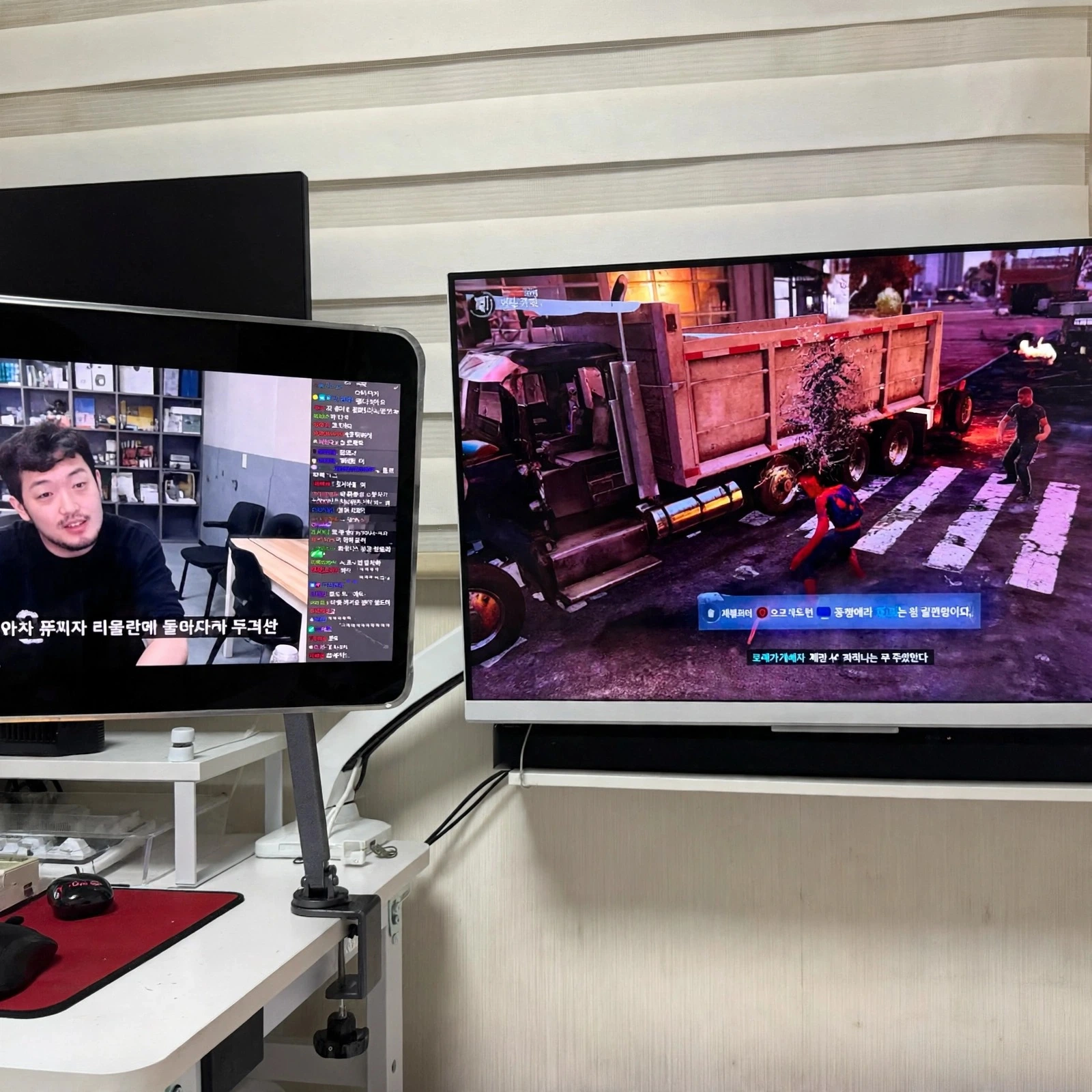 침대·책상 태블릿 거치대 종결템!슈피겐 마그네틱 스탠드 원탭 클램프 솔직 후기