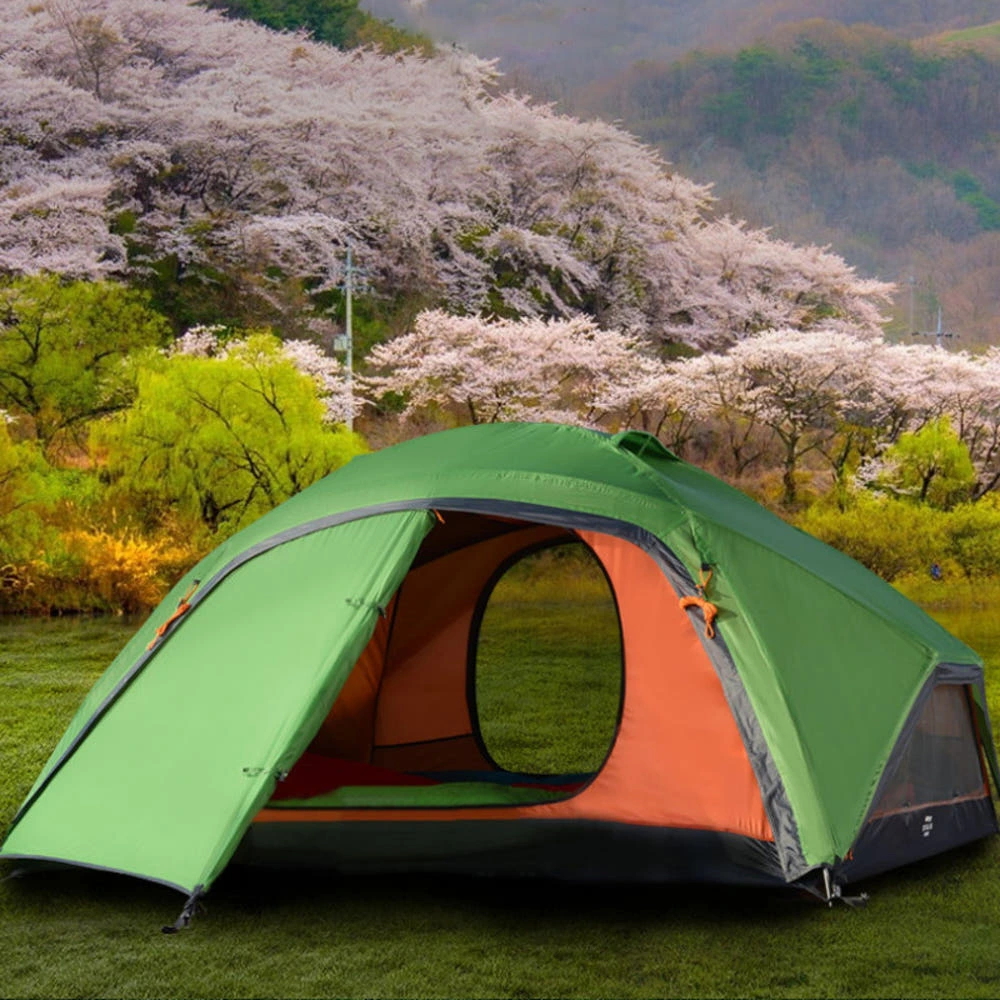반고 트라이판 300 파미르 그린 텐트 실제 상품 이미지